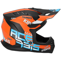 Acerbis Шлем детский Profile Junior Black/Orange в Чебоксарах