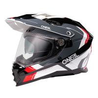 Oneal Шлем кроссовый со стеклом D-SRS Nomad черный/красный в Чебоксарах