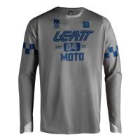 Leatt Джерси Moto 4.5 Enduro X-Flow V27 Speed Steel Grey в Чебоксарах