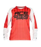 Acerbis Джерси детское MX J-Windy Five Kid Vented Red/White в Чебоксарах