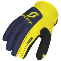 Scott Перчатки 350 Track blue/yellow в Чебоксарах