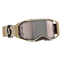 Scott Очки кроссовые Prospect beige/brown/silver chrome works в Чебоксарах