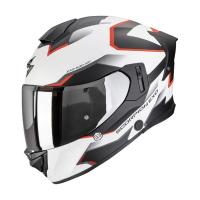 Scorpion Exo Мотошлем Exo-530 Air Clip Белый Матовый/Черный/Красный в Чебоксарах