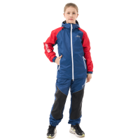 Dragonfly Комплект дождевой (куртка брюки) Active Teenager Blue - Red (мембрана) в Чебоксарах