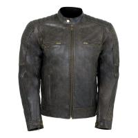 MCP Мотокуртка мужская кожаная Crispy коричневый в Чебоксарах