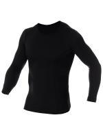 Brubeck Футболка мужская дл.рукав Comfort Wool Черный в Чебоксарах