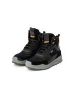 Scout Мотоботинки мужские Sneaker Черный/Коричневый в Чебоксарах