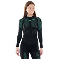 Dragonfly Термофутболка DF 3DThermo Green с длинным рукавом Woman в Чебоксарах