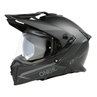 Oneal Шлем кроссовый со стеклом A-SRS Solid черный в Чебоксарах