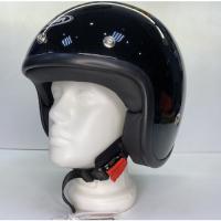 YAMAPA Шлем открытый YM-629 черный глянец в Чебоксарах