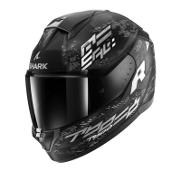 Shark Шлем Ridill 2 Molokai Mat Black/White/Silver в Чебоксарах