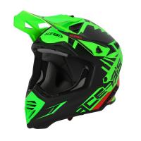 Acerbis Шлем кроссовый X-Track 22-06 Fluo-Green/Black в Чебоксарах