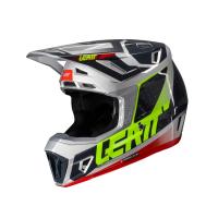 Leatt Шлем кроссовый Helmet Kit Moto 7.5 V25 Steel в Чебоксарах
