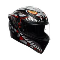 AGV Шлем K1 S Lyzard Matt Black/Grey/Red в Чебоксарах