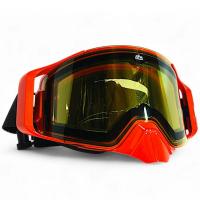 AiM Очки снегоходные с магнитной линзой и подогревом (PRO) 31-103 Accu Heated Orange Glossy в Чебоксарах