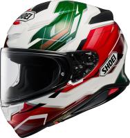 Shoei Шлем NXR 2 Capriccio Зелено-Белый-Красный TC-11 в Чебоксарах