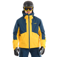 Dragonfly Куртка утепленная Gravity Premium Man Yellow-Dark Ocean в Чебоксарах