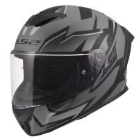 LS2 Мотошлем FF820 Rapid III Xtrem Black Grey в Чебоксарах