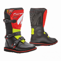 Forma Ботинки кроссовые детские Rock Black/Red/Yellowfluo в Чебоксарах