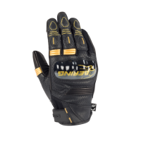 Bering Перчатки женские Lady Axel Black/Gold в Чебоксарах