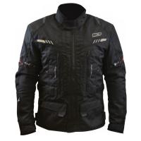 MCP Мотокуртка мужская туристическая Traveller черно-красный в Чебоксарах