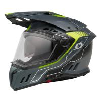 Oneal Шлем кроссовый со стеклом Sierra RS Echo желтый/черный в Чебоксарах