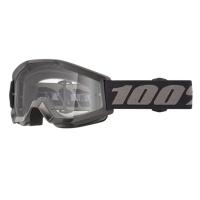 100% Очки детские Strata Mini Goggle Black/Clear Lens 2025 в Чебоксарах