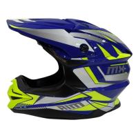 AiM Шлем JK803S Tondo Blue/Yellow/White в Чебоксарах