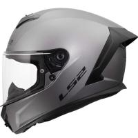 LS2 Мотошлем FF820 Rapid IIl Solid серый матовый в Чебоксарах