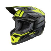 Oneal Кроссовый шлем 3Series Ride V.25 черный/желтый в Чебоксарах