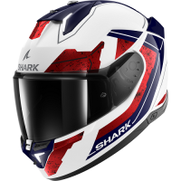 Shark Шлем Skwal i3 Rhad White/Chrome/Red в Чебоксарах