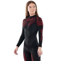 Dragonfly Термофутболка DF 3DThermo Red с длинным рукавом Woman в Чебоксарах