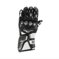 IXS Перчатки Кожаные RS-400 Черный/Белый в Чебоксарах