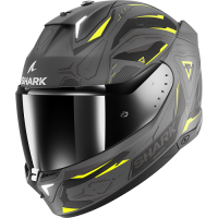 Shark Шлем Skwal i3 Linik Mat Anthracite/Yellow/Black в Чебоксарах