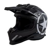 Beon Шлем МХ-17 Black/White в Чебоксарах