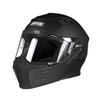 Simpson Шлем модуляр Darksome Matt Black в Чебоксарах