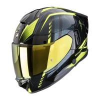 Scorpion Exo Мотошлем Exo-530 Air Theras Черный/Желтый Неон в Чебоксарах