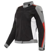 Dainese Куртка Hydra Flux 2 Air Lady D-Dry Black/Charcoal-Gray/Lava-Red в Чебоксарах