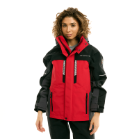 Dragonfly Мембранная куртка Quad Pro Woman V26 Red - Black - Grey в Чебоксарах