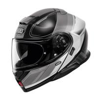 Shoei Мотошлем Neotec 3 Sharpen черно-бело-серый в Чебоксарах
