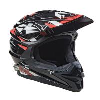 AiM Шлем кроссовый JK803S Orange/Black в Чебоксарах