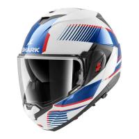 Shark Мотошлем Oxo Sikter Белый/Синий/Красный в Чебоксарах