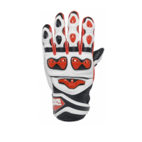 IXS Перчатки RS-400 Kurz Черный/Красный в Чебоксарах