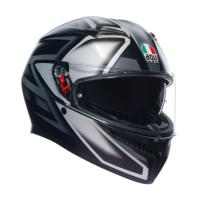 AGV Шлем K3 Compound Matt Black/Grey в Чебоксарах