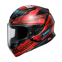 Shoei Мотошлем NXR 2 Fortress красно-черный в Чебоксарах