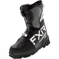 FXR Ботинки снегоходные X-Cross Pro BOA с утеплителем Black/White в Чебоксарах