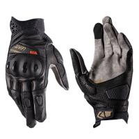 Leatt Перчатки ADV X-Flow 8.5 Short Stealth Black/Grey в Чебоксарах