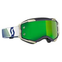 Scott Очки кроссовые Fury blue/green green chrome works в Чебоксарах