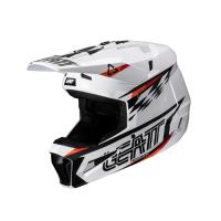 Leatt Шлем кроссовый Helmet Kit Moto 3.5 V25 White в Чебоксарах