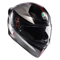 AGV Шлем K1 S Lap Matt Black/Grey/Red в Чебоксарах